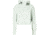Oakley Crop Fleece Hoodie - Womens, Aqua Foam, Large, 561324-7B4-L