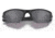 Oakley SI Flak Jacket XLJ Sunglasses, Matte Black Frame, Gray Polarized Lens, 11-435