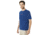 Oakley SI Geometric Sleeve Polodetail Short Sleeve - Mens, Dark Blue, Extra Large, 434372-609-XL