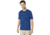 Oakley SI Geometric Sleeve Polodetail Short Sleeve - Mens, Dark Blue, Extra Large, 434372-609-XL