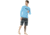 Oakley Long Sleeve Surf Tee - Mens, Atomic Blue, Extra Large, 482359-6B2-XL