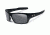 Oakley SI Turbine Sunglasses,Matte Black Frame,Rectangle Grey Polarized Lens OO9263-12