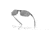 Oakley SI Whisker Sunglasses, Matte Black Frame, Prizm Black Polarized Lens, OO4141-0760