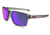 Oakley Silver Sunglasses Grey Smoke Frame, Positive Red Iridium Polarized Lens-OO9262-11