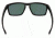 Oakley Silver Sunglasses Matte Black Frame, Violet Iridium Polarized Lens-OO9262-10