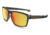 Oakley Silver Foldable Sunglasses Matte Olive Ink Frame, Fire Iridium Polarized Lens-OO9246-06