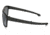 Oakley Silver Foldable Sunglasses Matte Black Frame, Black Iridium Polarized Lens-OO9246-04