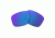 Oakley Silver Polarized Replacement Lenses, Sapphire Iridium, ROO9262CB 2229