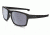 Oakley Silver Sunglasses Matte Black Frame, Grey Lens-OO9262-01