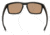 Oakley Silver Sunglasses Matte Black Frame, Bronze Polarized Lens-OO9262-08