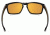 Oakley Silver Sunglasses Polished Black Frame, 24K Iridium Lens-OO9262-05