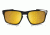 Oakley Silver Sunglasses Polished Black Frame, 24K Iridium Lens-OO9262-05