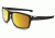 Oakley Silver Sunglasses Polished Black Frame, 24K Iridium Lens-OO9262-05