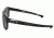 Oakley Silver Sunglasses Polished Black Frame, Black Iridium Lens-OO9262-04