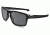 Oakley Silver Sunglasses Polished Black Frame, Black Iridium Polarized Lens-OO9262-09