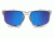 Oakley Silver Sunglasses Polished Clear Frame, Sapphire Iridium Lens-OO9262-06