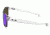 Oakley Silver Sunglasses Polished Clear Frame, Sapphire Iridium Lens-OO9262-06