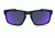Oakley Silver Sunglasses Sliver Matte Black Frame, Positive Red Iridium Lens-OO9262-20
