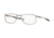 Oakley Socket 5.0 OX3217 Bifocal Prescription Eyeglasses, 55mm, Gunmetal/cardinal, OX3217-321709-55-BI