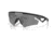 Oakley Sphaera Slash Sunglasses, Matte Black, PRIZM Black Polarized, PRIZM Black Polarized, OO9499-0136