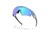 Oakley Sphaera Slash Sunglasses, Matte Stonewash, PRIZM Sapphire Polarized, PRIZM Sapphire Polarized, OO9499-0336