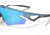 Oakley Sphaera Slash Sunglasses, Matte Stonewash, PRIZM Sapphire Polarized, PRIZM Sapphire Polarized, OO9499-0336