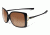 Oakley Splash Sunglasses Polished Black W/ VR50 Brown Grad Frame, VR50 Brown Gradient Lens-OO9258-01