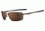 Oakley Splinter Brown Chrome / Polished Black Frame w/ VR28 Black Iridium Polarized Lenses Sunglasses 12-979