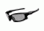 Oakley Split Jacket Sunglasses, Blk+Silver Txt Frm, Clear Blk Irid Lens, PC OO9099-07