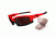 Oakley Split Jacket Sunglasses, Infrared Frame, VR28 Blk Irid+VR50 Lens OO9099-05