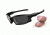 Oakley Split Jacket Sunglasses, Polished Black Frame, Blk Irid Lens, Polar OO9099-04