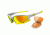 Oakley Split Jacket Sunglasses, Polished White Frame, Fire Irid Lens OO9099-12