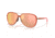 Oakley Split Time Sunglasses, Matte Transparent Peach , PRIZM Rose Gold, PRIZM Rose Gold, OO4129-3058
