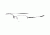 Oakley Spoke 0pt5 51mm Polished Mercury Men's Eyeglass Frames w/ Blank Lenses OX3144-0351
