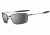 Oakley Square Whisker Pewter Frame w/ Black Iridium Lenses Sunglasses 05-769
