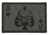 Oakley Standard Issue Patch, Death Card Grey, 101-668-005