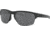 Oakley Standard Issue Sliver Edge Sunglasses, Blackside w/Prizm Black Polarized, OO9413-1065