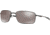 Oakley Standard Issue Square Wire BlackStandard Issuede Collection Sunglasses, Matte Black w/Prizm Black Polarized, OO4075-1260