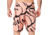 Oakley Staple Graffiti Boardshort I8 Inc - Mens, Kelp Brown, 32, 482599-87A-32
