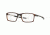 Oakley STEEL LINE S OX8097 Single Vision Prescription Eyeglasses 809704-52 - Matte Dark Amber Frame