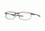 Oakley Steel Plate OX3222 Eyeglass Frames 322205-52 - Pewter Frame, Clear Lenses