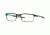 Oakley Steel Plate OX3222 Eyeglass Frames 322206-52 - Satin Black/celeste Frame, Clear Lenses