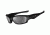 Oakley Straight Jacket Sunglasses, Asian Fit, Matte Blk Frm, Grey Lens, Polar 24-124