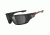 Oakley Style Switch Mens Sunglasses Matte Black - Alpha Decay Frame, Dark Grey Lens OO9194-15