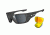 Oakley Style Switch Mens Sunglasses Matte Dark Grey Frame, Grey Polarized and Fire Iridium Lens OO9194-07