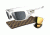 Oakley Style Switch Mens Sunglasses SW Gold Series - Polished White Frame, Grey Polarized and 24K Iridium Lens OO9194-10