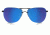Oakley Tailpin Sunglasses Satin Black Frame, Sapphire Iridium Polarized Lens-OO4086-08