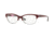 Oakley Throwback Progressive Prescription Eyeglasses 110802-52 - Dark Red Frame