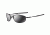 Oakley Tightrope Sunglasses, Polished Black Frame, Black Irid Lens OO4040-01