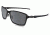 Oakley Tincan Carbon Sunglasses Satin Black/Steel Frame, Black Iridium Polarized Lens-OO6017-02